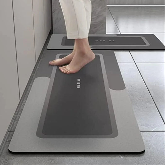 2 Pcs Kitchen Mats - Waterproof Memory Foam Kitchen Mat