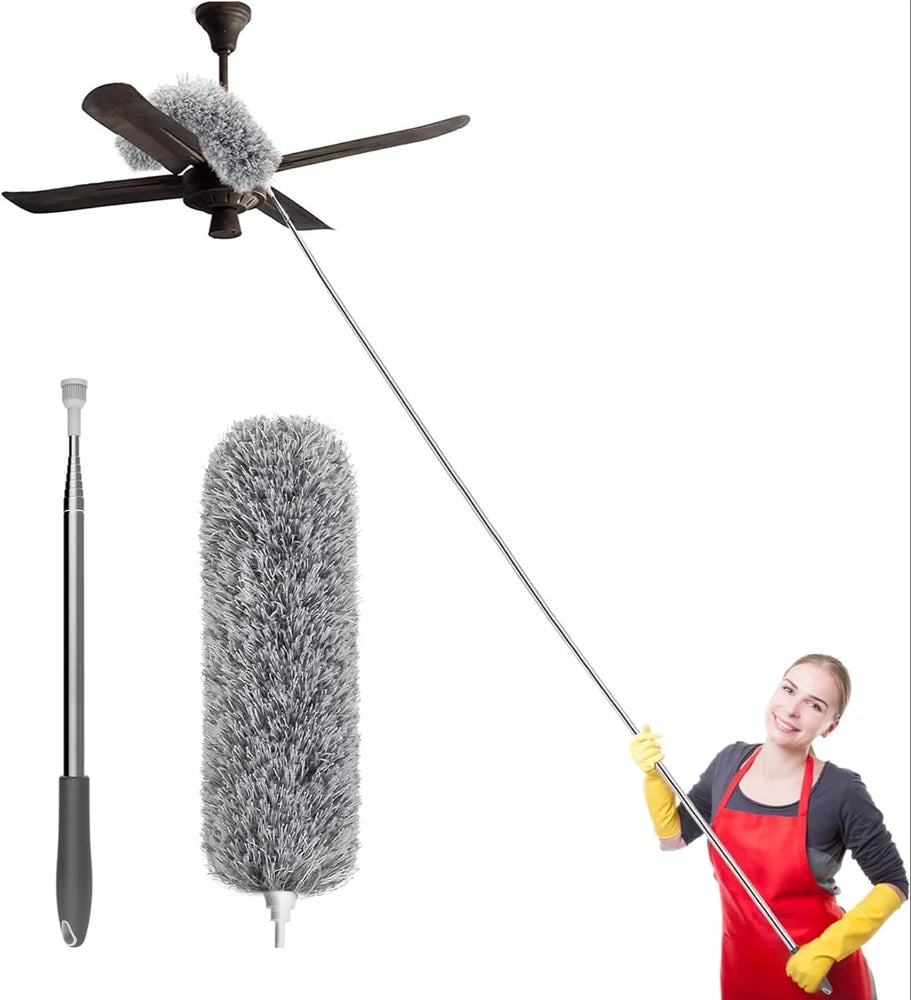 360° Feather Duster with Extendable Pole