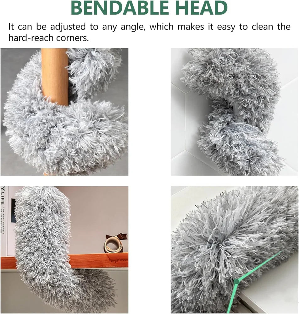360° Feather Duster with Extendable Pole