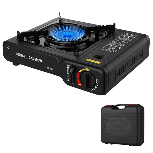 Portable Camping Gas Stove Cooking Gas burner with Carrying Case