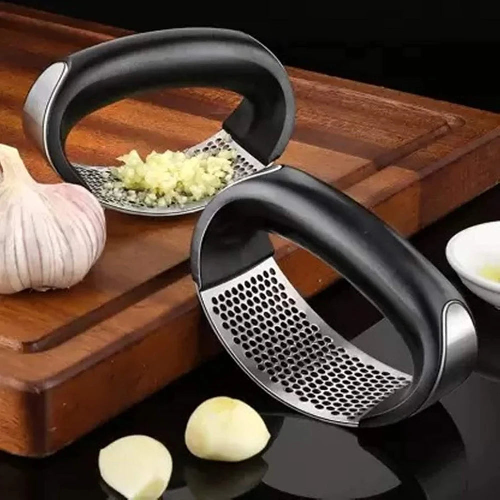 Stainless Steel Garlic Press
