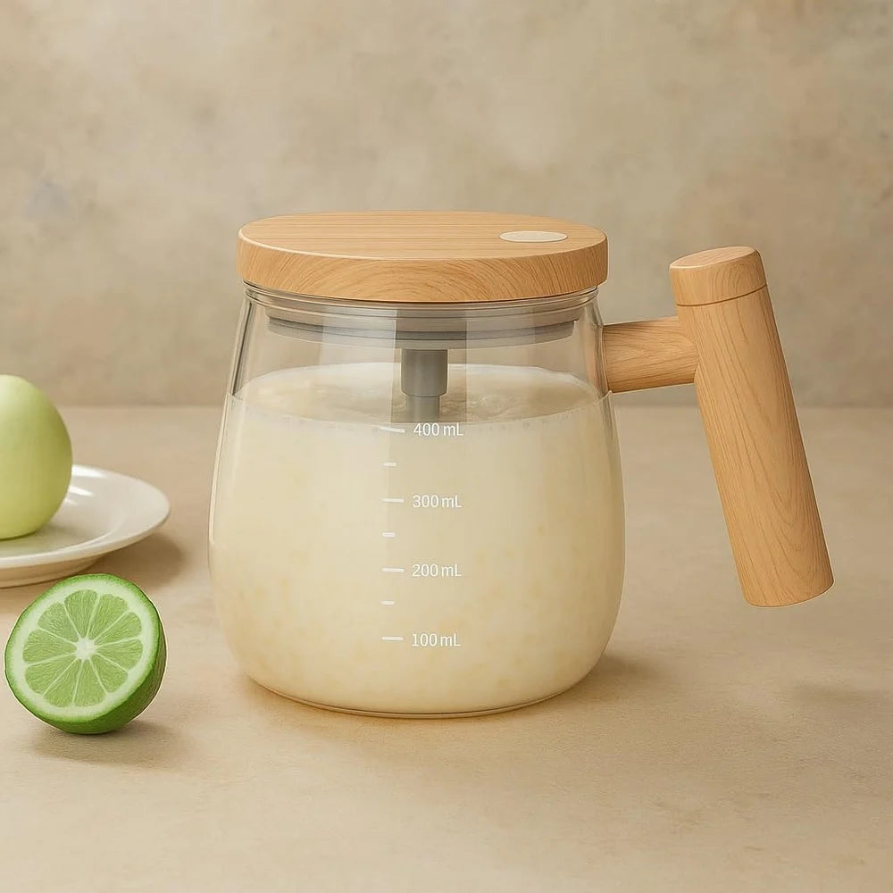 Electric Self Stirring Mug with Lid